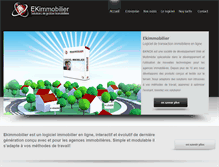 Tablet Screenshot of ekimmobilier.com